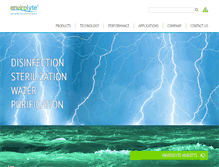 Tablet Screenshot of envirolyte.com
